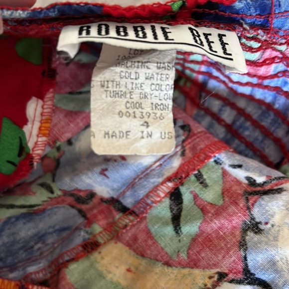 Vintage 80’s perfection Robbie Bee summer halter dress, size 4. - Picture 5 of 5